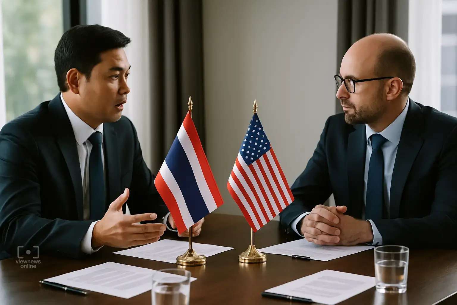 ไทย–สหรัฐ ใกล้ปิดดีลภาษี! เจรจาลดภาษีนำเข้าส่งออกเหลือเพียง 10%