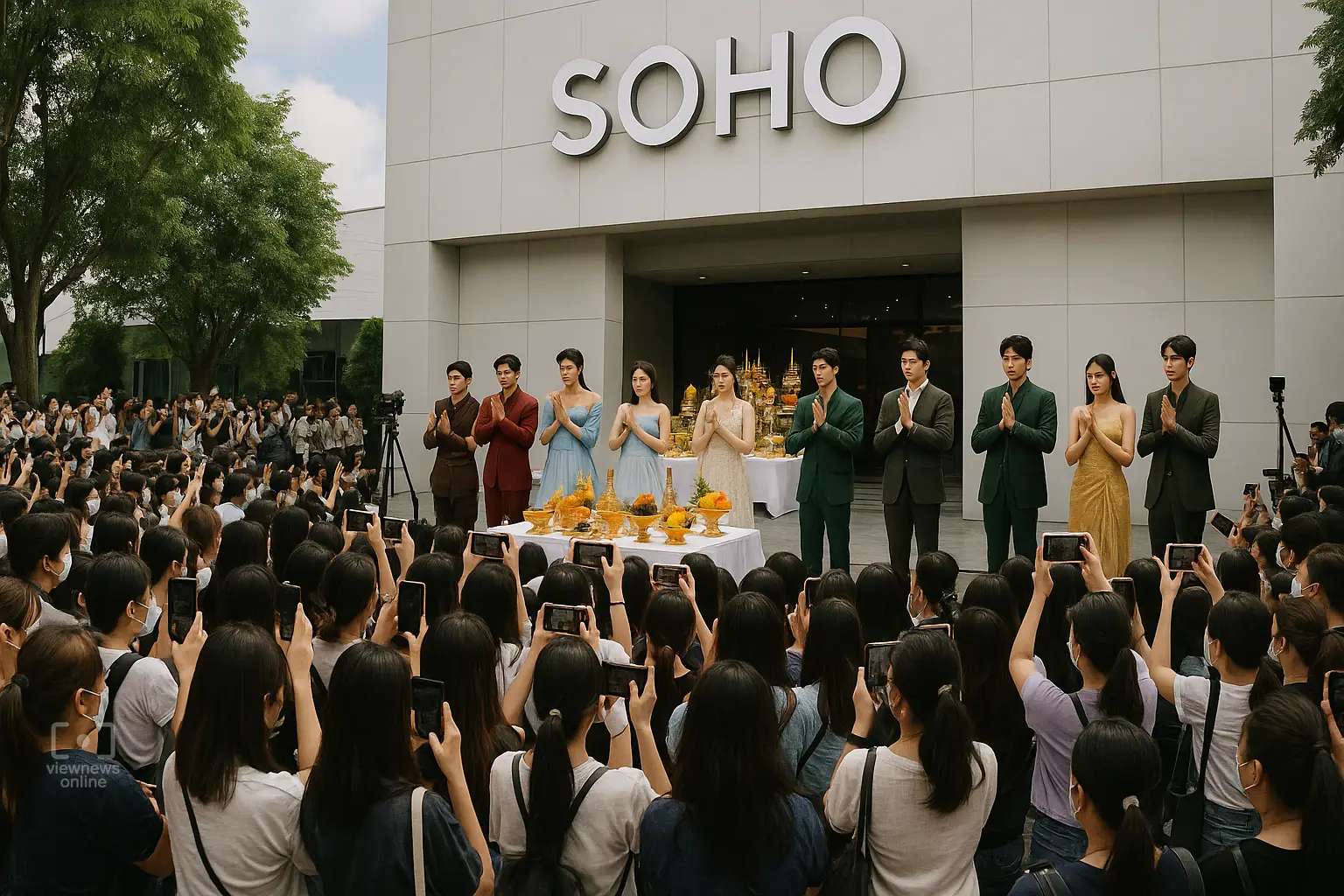 จุดชนวนซีรีส์ไทย: ทำไม #บวงสรวง4Elements ครองเทรนด์