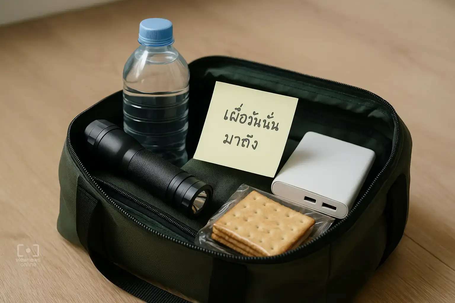 ไม่ต้องรอให้ภัยธรรมชาติเกิดขึ้นก่อน ถึงจะเริ่มเตรียมตัว