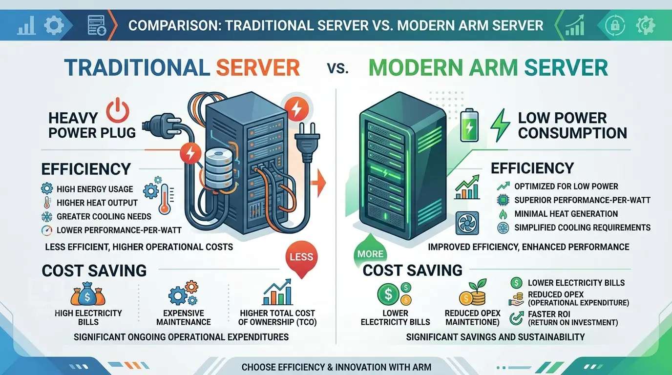 Windows Server 2025 ลง ARM ได้แล้ว! ยุคใหม่เซิร์ฟเวอร์ประหยัดไฟ